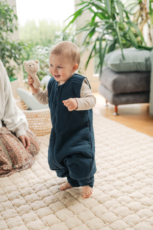 Śpiworek do spania z nóżkami Aqua Dot Jersey 0,5 TOG