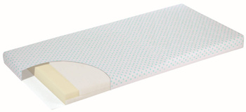 Materac dziecięcy MONA - dwustronny pianka-bawełna 60x120